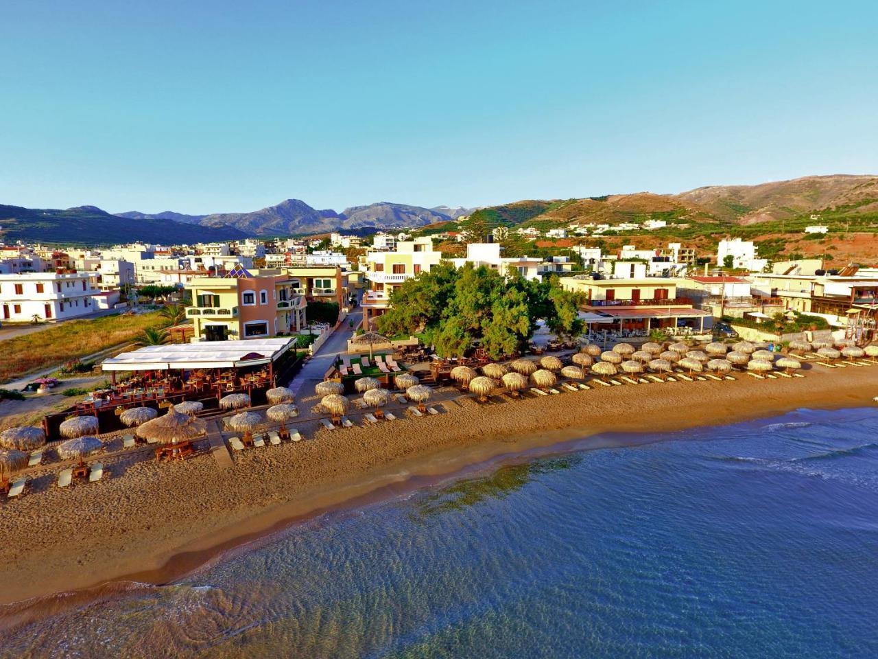 Maria Beach Hotel Kíssamos Exterior foto